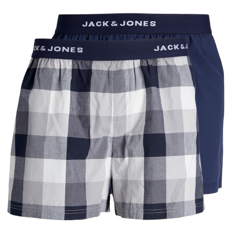Jack&Jones 2 PACK - pánské trenky JACLUCA 12239042 Navy Blazer Jack & Jones