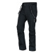 Pánské lyžařské softshellové kalhoty na zimu 3l HEZEKIAH - black