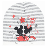 Minnie Mouse - licence Dívčí zimní čepice - Minnie Mouse HS4045, světle šedá Barva: Šedá