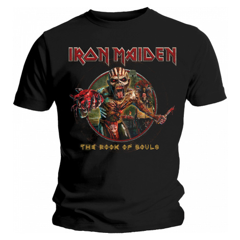 Iron Maiden tričko, Book Of Souls Eddie Circle, pánské RockOff