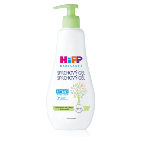 Hipp Babysanft Sensitive sprchový gel pro děti od narození 400 ml
