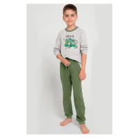 Chlapecké pyžamo Taro Sammy - bavlna Šedá