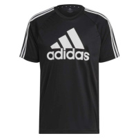 adidas SERENO TEE Pánské fotbalové tričko, černá, velikost