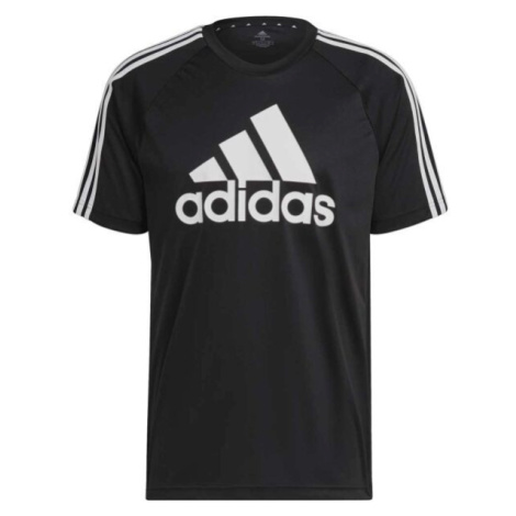 adidas SERENO TEE Pánské fotbalové tričko, černá, velikost