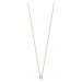 Esprit Růžově pozlacený stříbrný náhrdelník ESNL00791342