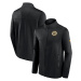 Boston Bruins pánská bunda RINK Fleece Jacket Black-Black