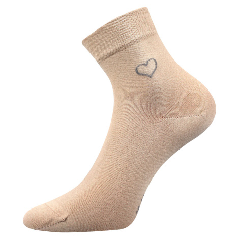 Lonka Filiona Dámské ponožky s volným lemem - 3 páry BM000001877200100299 béžová