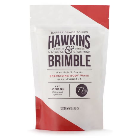 Hawkins & Brimble Osvěžující sprchový gel - náhradní náplň (Body Wash Pouch) 300 ml