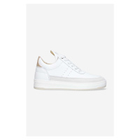 Kožené sneakers boty Filling Pieces Low Top Bianco bílá barva, 10127799988