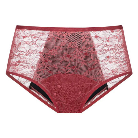 Menstruační kalhotky Dorina Eco Moon Midi krajkové Red (DOR051R)