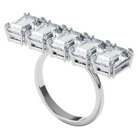 Swarovski Masivní třpytivý prsten s krystaly Millenia 5610730 50 mm