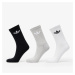 adidas Trefoil Cushion Crew Sock 6-Pack Black/ White/ Medium Grey Heather