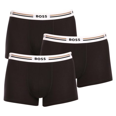 3PACK pánské boxerky BOSS černé (50492200 001) Hugo Boss