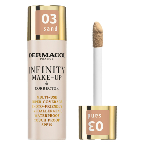 Dermacol Infinity make-up a korektor 03 sand 20 g