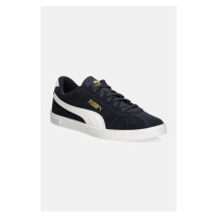 Semišové sneakers boty Puma Puma Club II tmavomodrá barva, 397444