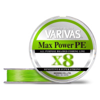 Varivas Šňůra Max Power PE X8 Lime Green 150m - 0,148mm