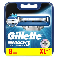 GILLETTE Mach3 Turbo Náhradní hlavice 8 ks