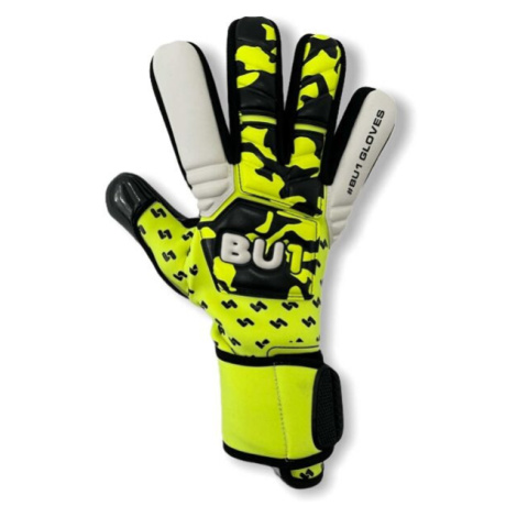 BU1 ONE FLUO NC JR Dětské fotbalové brankářské rukavice, reflexní neon, velikost