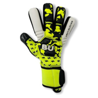 BU1 ONE FLUO NC JR Dětské fotbalové brankářské rukavice, reflexní neon, velikost