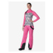 Růžové dámské sportovní tričko s rolákem KILPI LEEMA