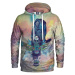 Aloha From Deer Unisex's Spectral Cat Hoodie H-K AFD456