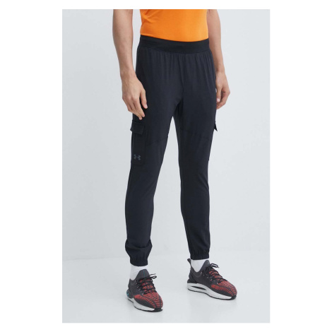 Tréninkové kalhoty Under Armour černá barva