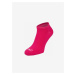 Sada tří párů dámských ponožek v růžové a bílé barvě O'Neill SNEAKER 3PK