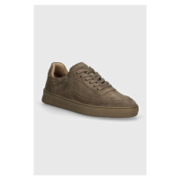 Semišové sneakers boty Filling Pieces Mondo Suede hnědá barva, 46722791405