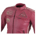 W-TEC Sheawen Lady Pink Dámská kožená moto bunda růžová