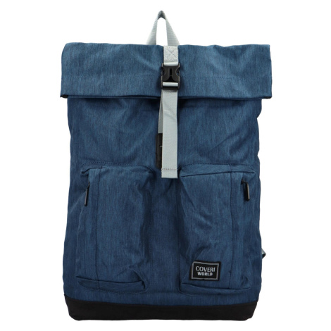 Moderní studentský batoh Jebediah, modrá Coveri