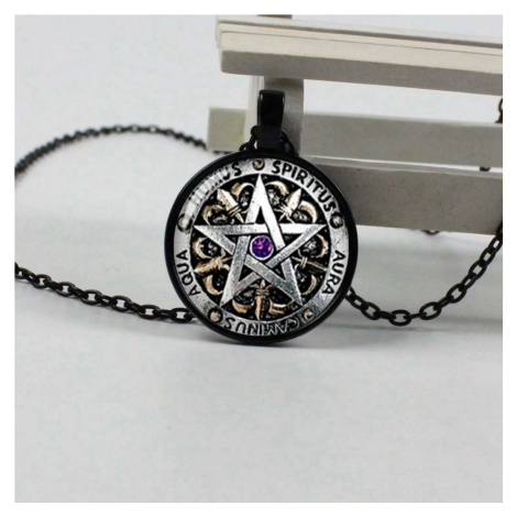Démonický pentagram - náhrdelník