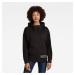 G-STAR Sweatshirt - Back snaps hdd sw black