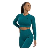 Booty BASIC ACTIVE JUNGLE GREEN crop-top