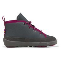 Affenzahn EASY WARM MIDBOOT BIRD Grey Berry | Dětské zimní zateplené barefoot boty