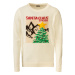 LIVERGY® Pánský vánoční svetr s LED (bílá)