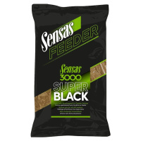 Sensas Krmítková směs 3000 Feeder 1kg - Super Black