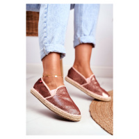 Dámské Espadrilky Pletená Podešev Big Star DD274A163