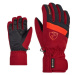 Ziener LEIF GTX JUNIOR Dětské lyžařské rukavice, červená, velikost