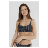 FUNDANGO-Moana Bralette Top-894-jet black Černá