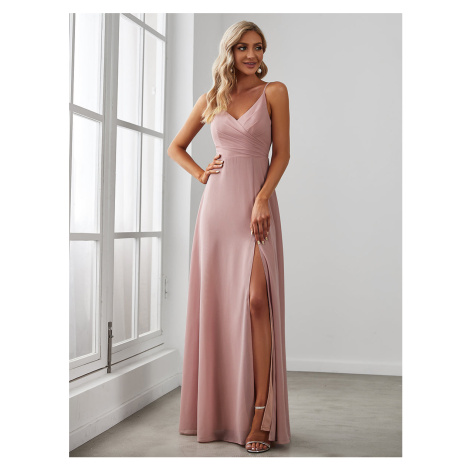 Elegantní šaty na večer s obálkovým výstřihem Ever-Pretty