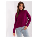 Sweter AT SW model 18917632 fioletowy - FPrice