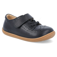 Barefoot tenisky Little Blue Lamb - Brogue black černé