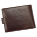 Pánská kožená peněženka EL FORREST 545-28 RFID hnědá