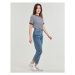 Tommy Jeans MOM JEAN UH TPR AH4067 Modrá