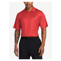 Červené pánské sportovní polo tričko Under Armour UA Perf 3.0 Printed Polo
