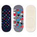 Happy Socks 3-Pack Dot Liner Sock