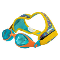 Dětské plavecké brýle finis dragonflys goggles modro/oranžová