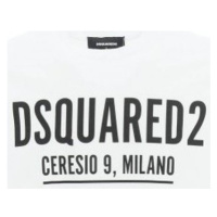 Dsquared T SHIRT S71GD1058 Bílá