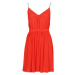 Tommy Jeans TJW ESSENTIAL STRAP DRESS Červená