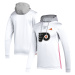 Philadelphia Flyers pánská mikina s kapucí Adidas Refresh Skate Lace white